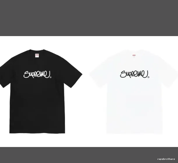 Line Neck Handstyle M XL and S Short Logo Straw Round White Tee 22ss T-shirt sleeved L Font Black 0708